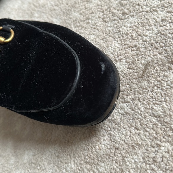 Gucci Jordan loafer size 36 velvet with horsebit trim - Picture 4 of 5